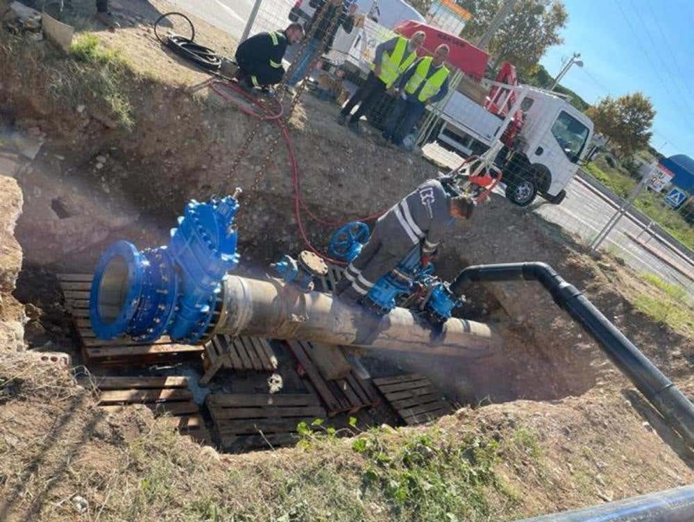 Install new valve