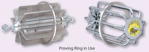 Deflection Gauge Proving Rings