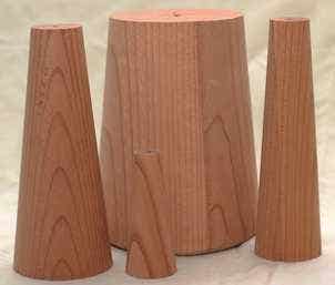 Tapered Redwood Pipe Plugs, 140-1 Series