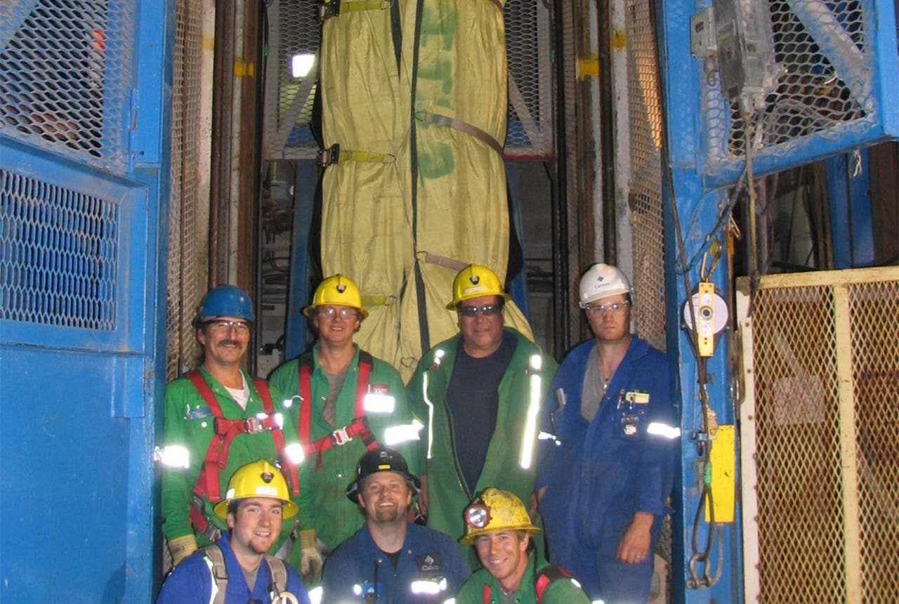 An Inflatable Tunnel Grout Seal Stops Flooding of the World’s Largest Undeveloped Uranium Mine